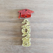 Load image into Gallery viewer, Acrylic Grad Hat & Year Drops
