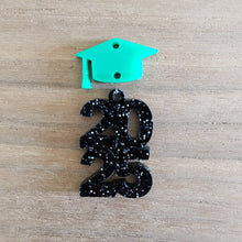 Load image into Gallery viewer, Acrylic Grad Hat & Year Drops