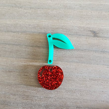 Load image into Gallery viewer, Cherries Acrylic 2 Piece Drops