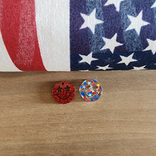 Load image into Gallery viewer, Patriotic Acrylic Happy Star Eyes Drop