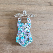 Load image into Gallery viewer, Summer One Piece Swimsuit & Hanger Acrylic Drops