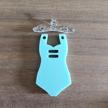 Load image into Gallery viewer, Summer One Piece Swimsuit & Hanger Acrylic Drops