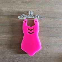 Load image into Gallery viewer, Summer One Piece Swimsuit & Hanger Acrylic Drops