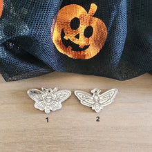 Load image into Gallery viewer, Halloween Death's Head Hawk Moth Mirror Acrylic Drops