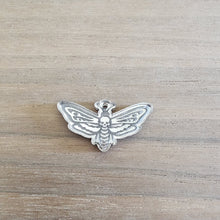 Load image into Gallery viewer, Halloween Death's Head Hawk Moth Mirror Acrylic Drops