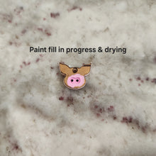 Load image into Gallery viewer, Farm Animal Triple Acrylic & Patterned Wood Drop