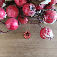 Load image into Gallery viewer, Christmas Acrylic Santa Head with Face Drop