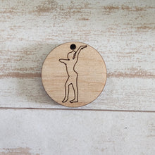 Load image into Gallery viewer, Gymnastics/Dance Finish Pose Stud & Drops