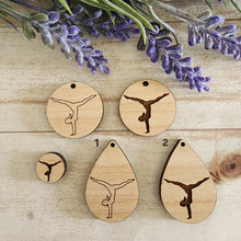 Load image into Gallery viewer, Gymnastics/Dance Split Handstand Stud & Drops