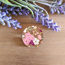 Load image into Gallery viewer, Cherry Blossoms Patterned Acrylic Drops