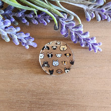 Load image into Gallery viewer, Dogs Patterned Acrylic Drops