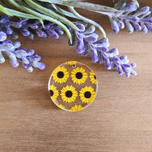 Load image into Gallery viewer, Sunflowers Patterned Acrylic Drops