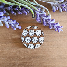 Load image into Gallery viewer, Volleyballs Patterned Acrylic Drops