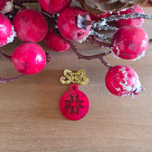 Load image into Gallery viewer, Christmas Acrylic Delicate Bow & Ornament Drop