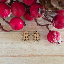 Load image into Gallery viewer, Christmas Thin Gingerbread Man Connectors