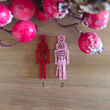 Load image into Gallery viewer, Christmas Acrylic Cutout Nutcracker Drop