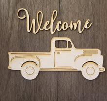 Load image into Gallery viewer, Interchangeable Vintage Truck Sign