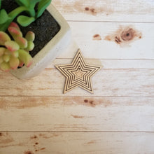Load image into Gallery viewer, Star Nesting Hoops