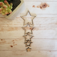Load image into Gallery viewer, Star Nesting Hoops