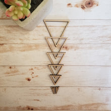 Load image into Gallery viewer, Triangle Nesting Hoops