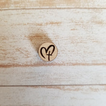 Load image into Gallery viewer, Heart and Cross Earrings