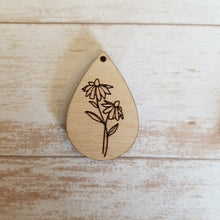 Load image into Gallery viewer, Birth Month Flower Teardrops