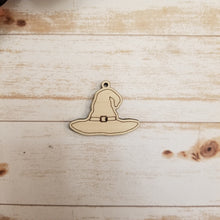 Load image into Gallery viewer, Halloween Witch Hats and Cauldron Earrings
