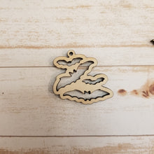 Load image into Gallery viewer, Halloween Bat Earrings