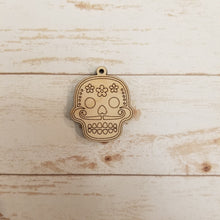 Load image into Gallery viewer, Sugar Skull Earrings