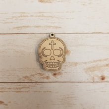 Load image into Gallery viewer, Sugar Skull Earrings