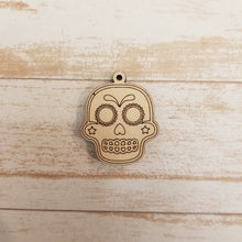 Load image into Gallery viewer, Sugar Skull Earrings