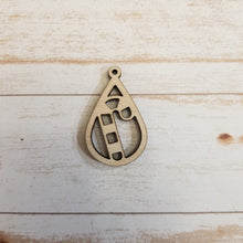 Load image into Gallery viewer, Christmas Cutout Teardrops