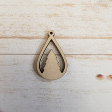 Load image into Gallery viewer, Christmas Cutout Teardrops