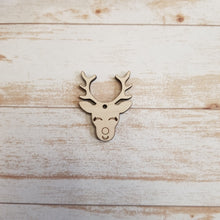 Load image into Gallery viewer, Reindeer Head Earrings and Ornaments