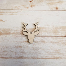 Load image into Gallery viewer, Reindeer Head Earrings and Ornaments