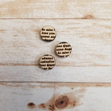 Load image into Gallery viewer, Valentine's Day Saying Connectors & Drops