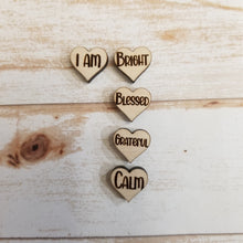 Load image into Gallery viewer, Valentine's Day Affirmation Stud Sets
