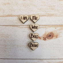 Load image into Gallery viewer, Valentine's Day Affirmation Stud Sets
