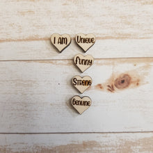 Load image into Gallery viewer, Valentine's Day Affirmation Stud Sets
