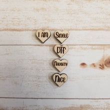 Load image into Gallery viewer, Valentine's Day Affirmation Stud Sets
