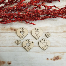 Load image into Gallery viewer, Valentine's Day Geometric Hearts