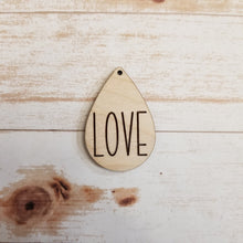 Load image into Gallery viewer, Valentine's Day Love Teardrops and Studs