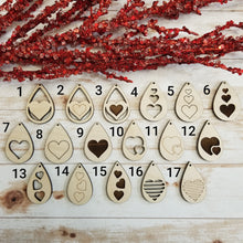 Load image into Gallery viewer, Valentine's Day Teardrops