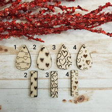 Load image into Gallery viewer, Valentine's Day Heart Bars and Teardrops