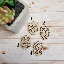 Load image into Gallery viewer, Owl Cutout Drops