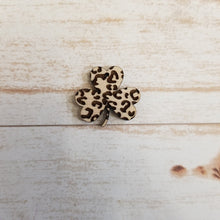 Load image into Gallery viewer, St Patrick's Day Leopard Clovers