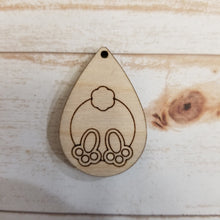 Load image into Gallery viewer, Easter Bunny Butt Earrings