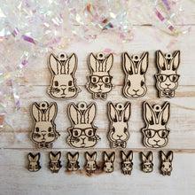 Load image into Gallery viewer, Rabbits with Glasses & Bowties Collection