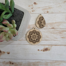 Load image into Gallery viewer, Mandala #2 Earrings