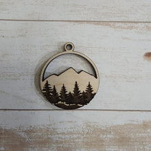 Load image into Gallery viewer, Mountain and Forest Hoops